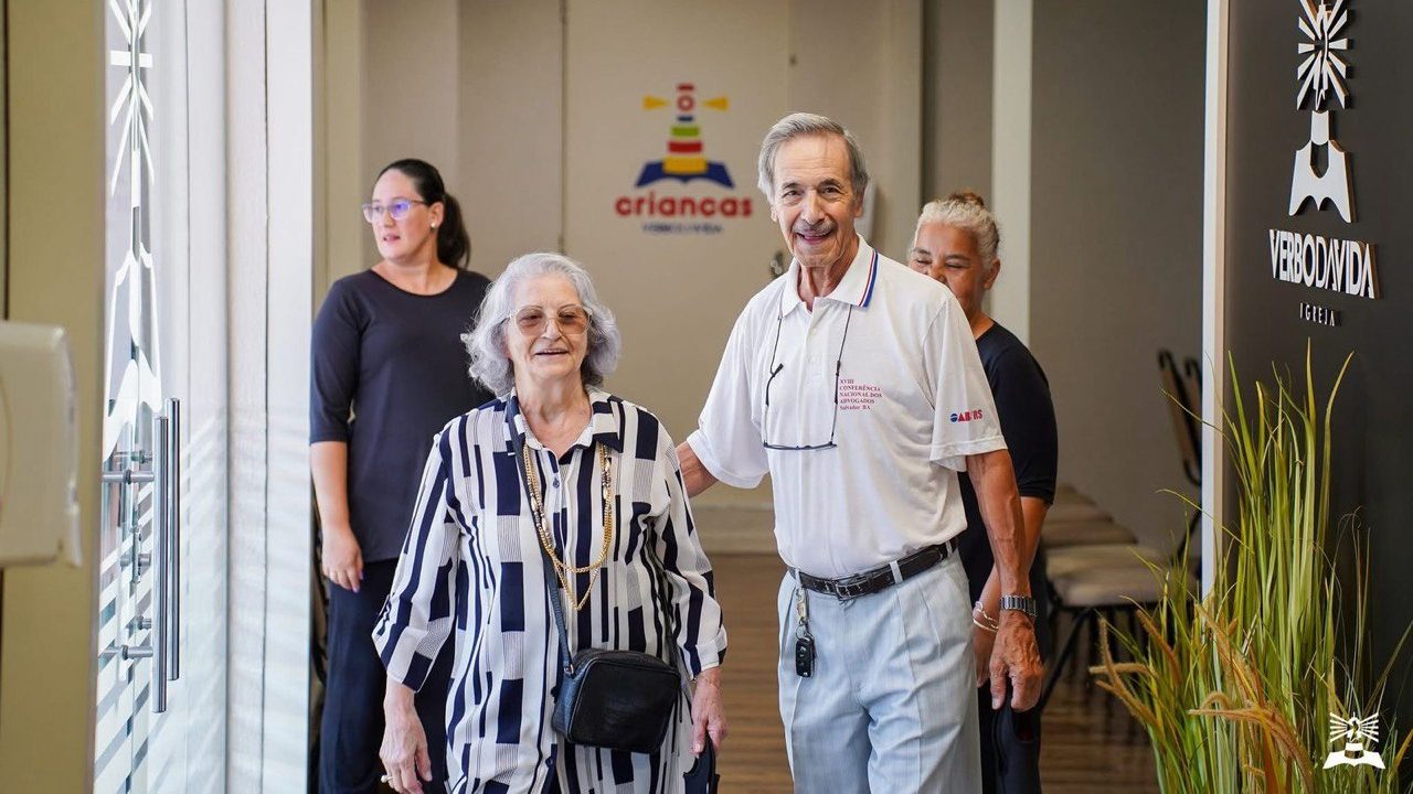 Melhor idade: casal 100% concluiu o Rhema na Serra Gaúcha