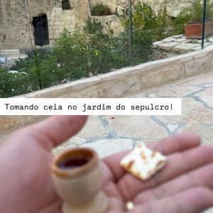 Pastor Diego Ticianeli participou de evento em Israel