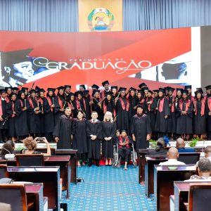 Formatura da Escola Bíblica em Moçambique 2025
