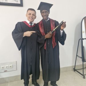 Ministros brasileiros participaram de formatura na África