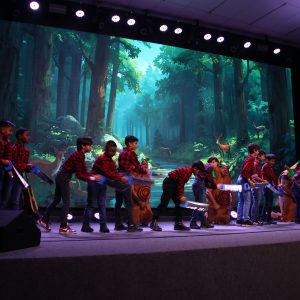 Programação de Natal reuniu crianças e ministrações no Rio (RJ)