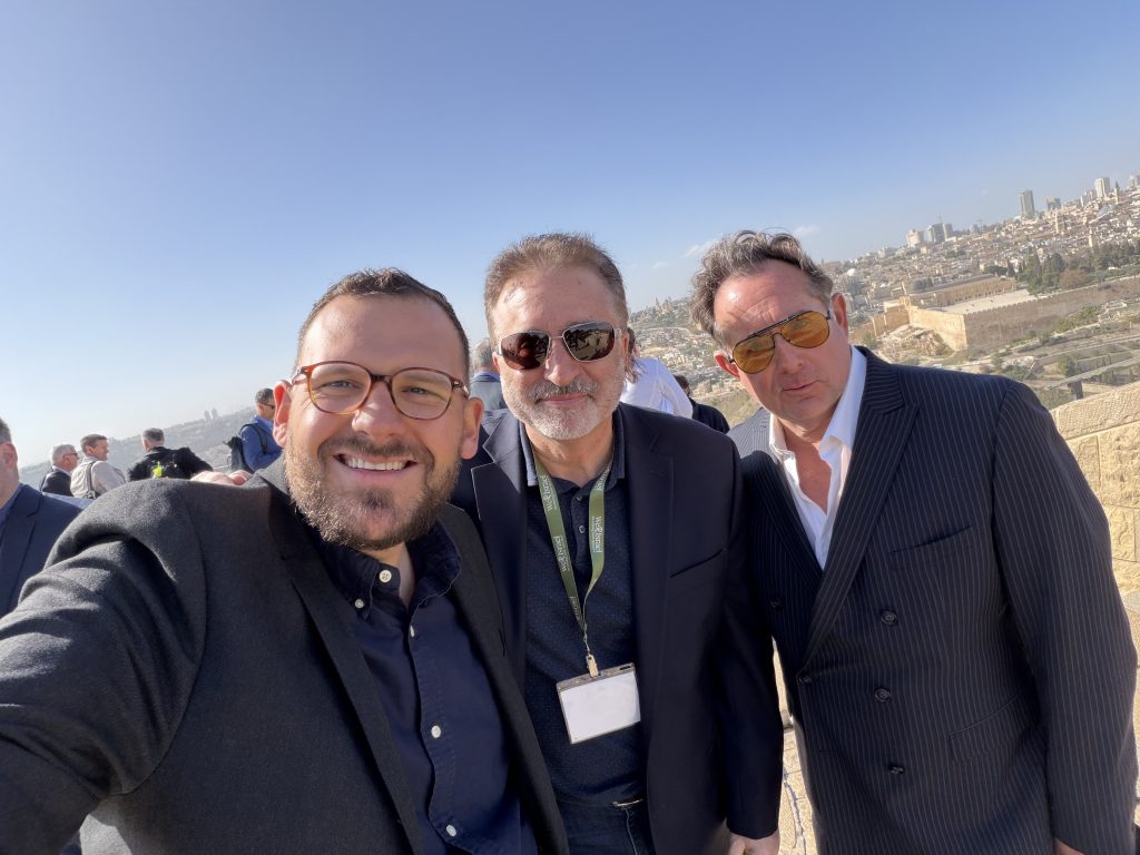 Pastor Diego Ticianeli participou de evento em Israel