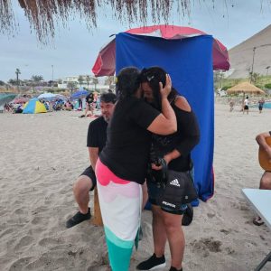 Jean e Elza em Arica, Chile