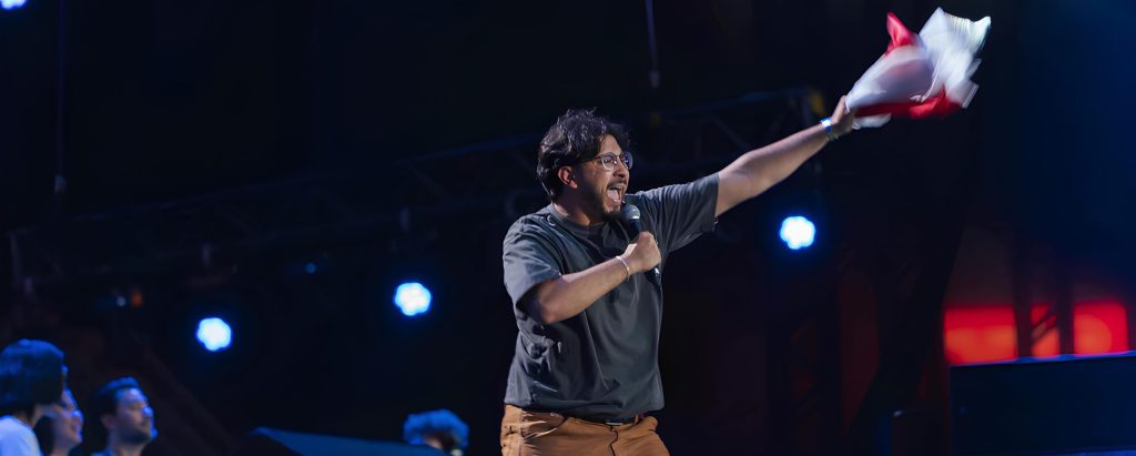 Josué Arcanjo convocou missionários no The Send Brasil