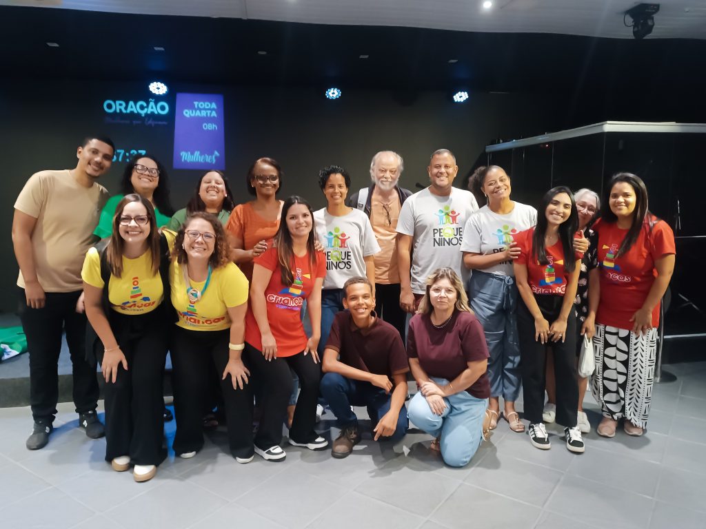 Treinamento reforçou o cuidado com crianças no Rio