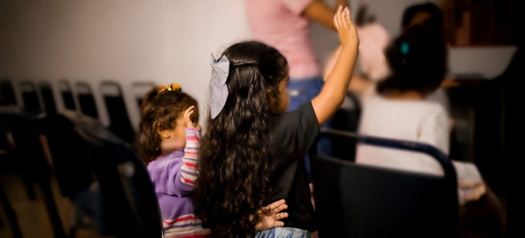 Crianças descobriram sentido da páscoa em culto especial