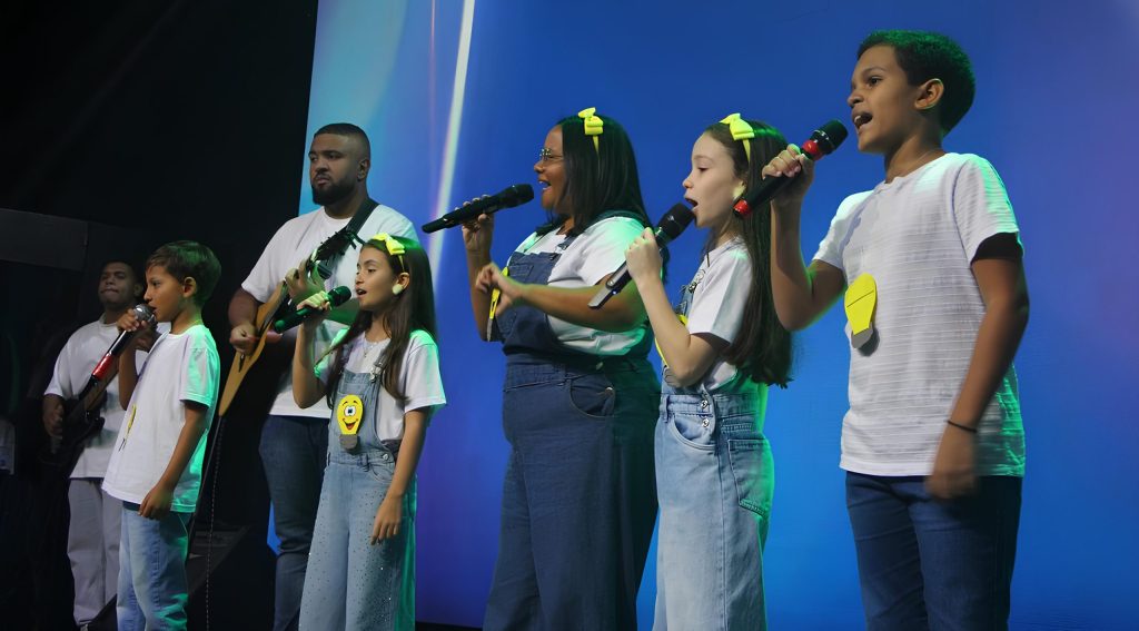 Culto Kids inspirou crianças no Rio de Janeiro