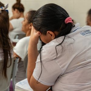 Juliana Borba participou de ação em presídio de Campina Grande (PB)