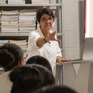 Juliana Borba participou de ação em presídio de Campina Grande (PB)
