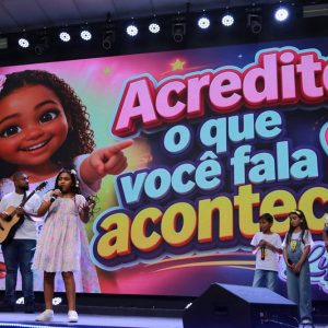 Culto Kids inspirou crianças no Rio de Janeiro