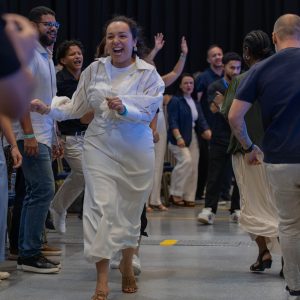 Estourou no pé! A alegria deu o ritmo e contagiou ministros