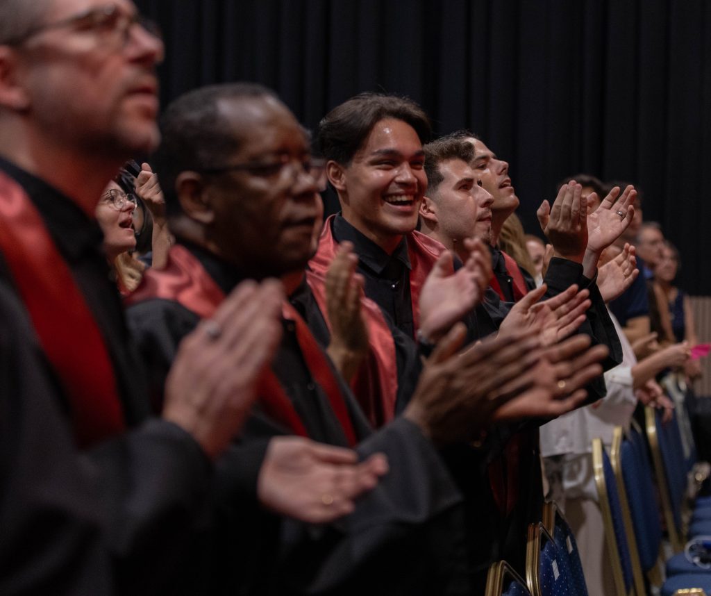 Em clima de festa, alunos celebraram formatura em Leiria (PT)