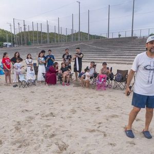 Batismo e luau foram celebrados com alegria no Japão