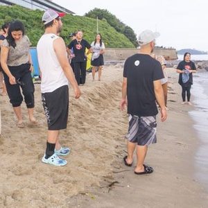 Batismo e luau foram celebrados com alegria no Japão