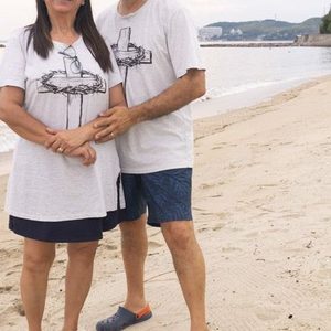 Batismo e luau foram celebrados com alegria no Japão