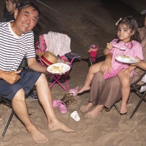 Batismo e luau foram celebrados com alegria no Japão