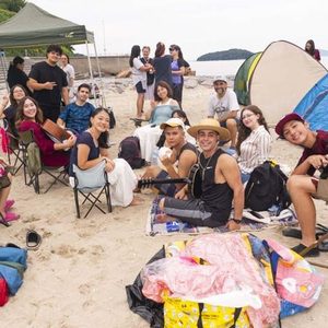 Batismo e luau foram celebrados com alegria no Japão