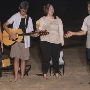 Batismo e luau foram celebrados com alegria no Japão