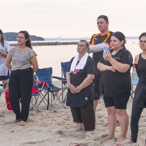 Batismo e luau foram celebrados com alegria no Japão