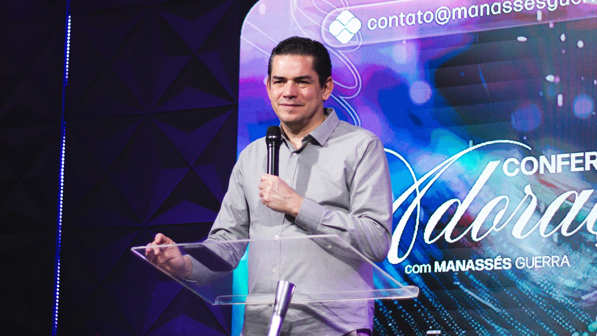 Conferência reuniu André Martins e Manassés Guerra em Minas