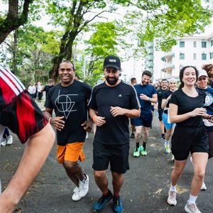 Corrida reúne ministros e lideranças durante Conferência