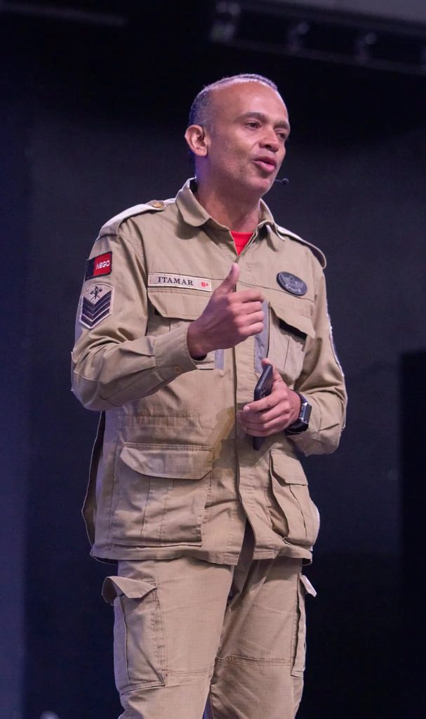 Itamar Ferreira
Integrante do Corpo de Bombeiros