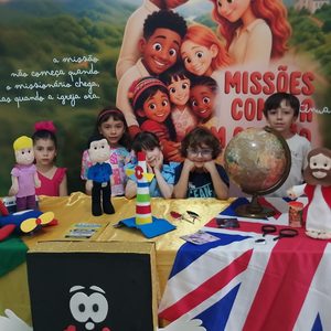 Verbo no Ceará conscientizou crianças sobre missões