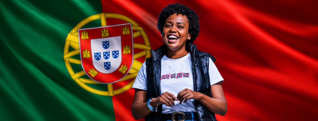 Taísa Santana - missionária em Portugal