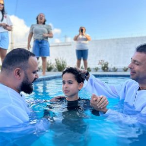 Igreja em Ceará-Mirim (RN) realizou primeiro batismo