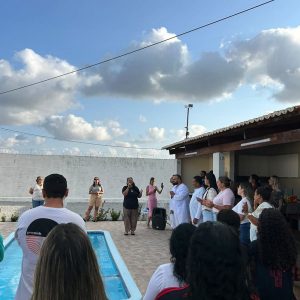 Igreja em Ceará-Mirim (RN) realizou primeiro batismo