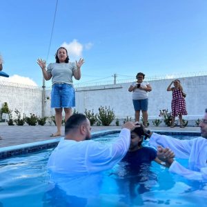 Igreja em Ceará-Mirim (RN) realizou primeiro batismo