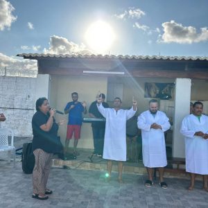 Igreja em Ceará-Mirim (RN) realizou primeiro batismo