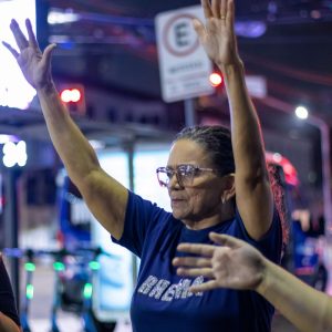 Alunos do Rhema no Ceará participaram de ação evangelística