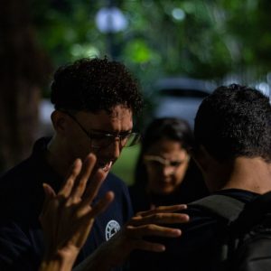 Alunos do Rhema no Ceará participaram de ação evangelística