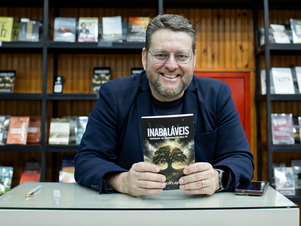 Fé e superação inspiraram novo livro de Anderson Laignier