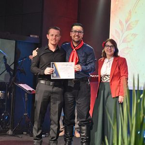 Entre pilchas e fé, igreja gaúcha comemorou 9 anos

