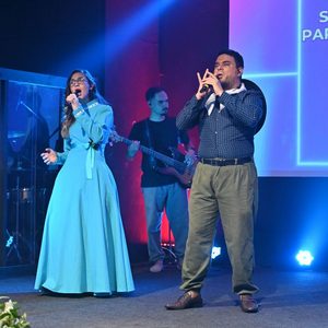 Entre pilchas e fé, igreja gaúcha comemorou 9 anos

