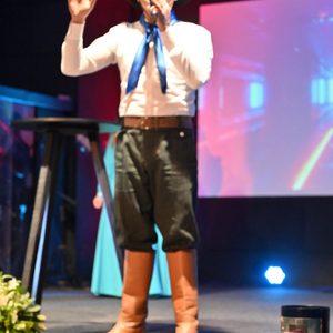 Entre pilchas e fé, igreja gaúcha comemorou 9 anos

