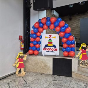 Heróis da Fé marcaram festa das crianças em igreja paulista