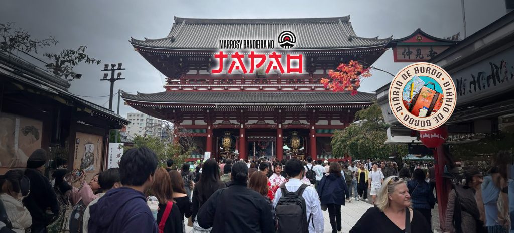 ASAKUSA nas ruas de Tóquio passado e futuro se encontram