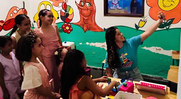 Crianças aproveitaram programação especial em Boqueirão (PB)