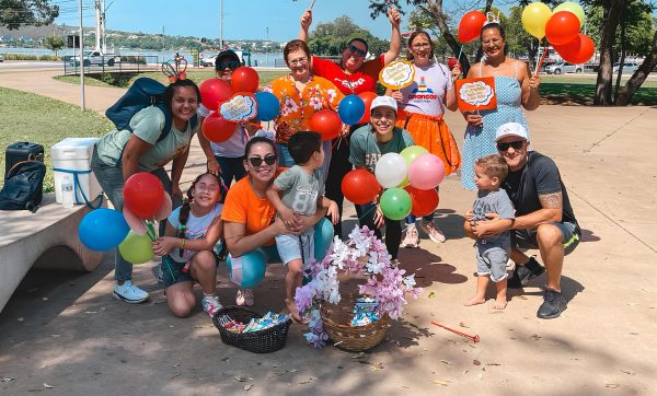 Evangelismo criativo com Culto Kids em Lagoa Santa (MG)
